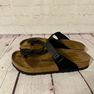 BIRKENSTOCK Gizeh
Birko-Flor Black Thong Sandal Size 40